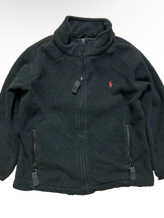 Ralph Lauren Other - Ralph Lauren Polo Black Fleece Jacket with Red Pony